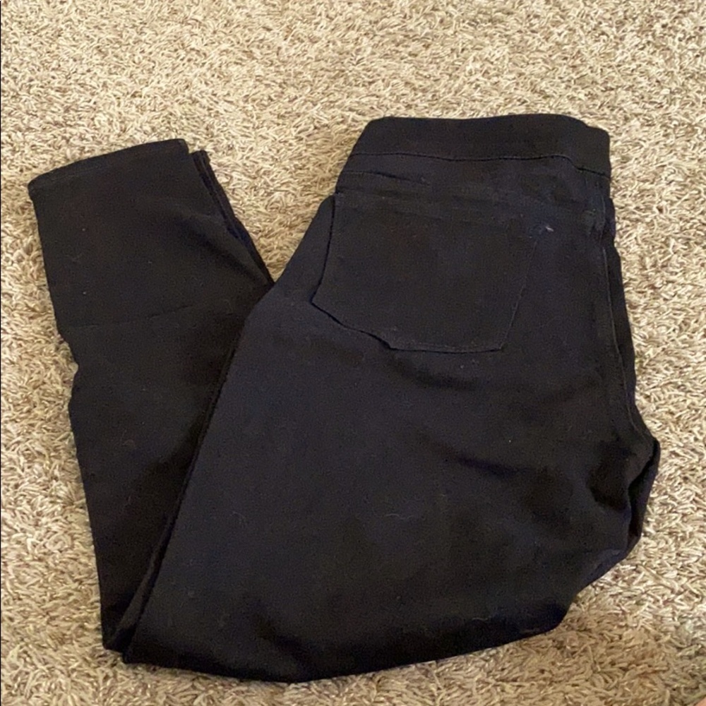 Old Navy Mid-rise Rockstar Jeggings black jeans